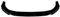 LZWLZW Frontspoiler für Audi A6 C8 Sline 2018-2025, Auto Frontlippe Frontstoßstange Spoiler Anti Collision Splitter Spoiler Lippe Auto Zubehör,A-Glossy Black