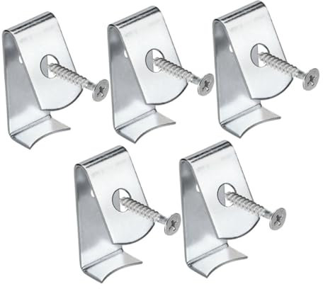 Milisten 5pièces Métal pour Pots De Fleurs Fer Supports Muraux Pratiques pour Pots Terre Cuite Installation Facile Le Jardin Patio