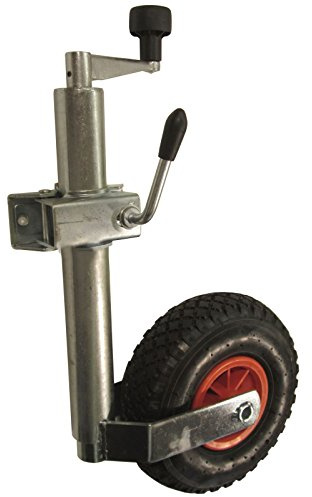 AB Tools Heavy Duty Pneumatic Jockey Wheel with Clamp Mount for Erde Daxara TR005_TR184