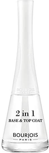 Bourjois 2en1 Vernis à Ongles 1 Seconde 01 Base & Top Coat 9 ml