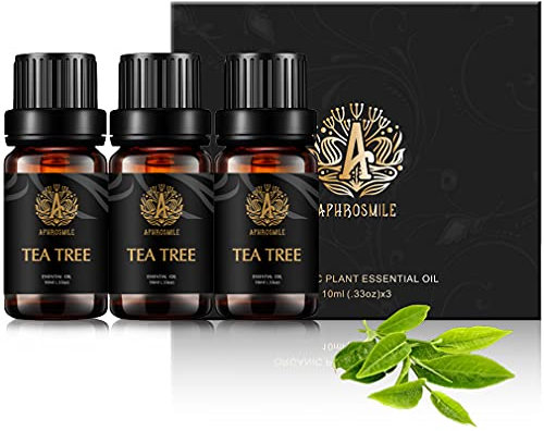 Aromaterapia Tea Albero Oli essenziali di, 100% Pure Tea Tree oli essenziali Profumo Kit per diffusore, umidificatore, 3 * 10ml terapeutico Grade Tea Tree Aromaterapia oli essenziali Fragrance Set