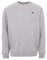 Kappa VAUKE Unisex Sweatshirt I Pullover Herren aus Baumwolle I Basic für Sport und Freizeit I Sweater für Frauen & Männer I Pulli in Größe XL, grau