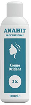 Anahit Professional Oxidante Creme Oxidant Entwickler 1000ml Oxide NEW BRAND 2020 Made in Germany Hochwertige Inhaltsstoffe Verwendet Wasserstoffperoxid Cream Oxydant (3% Prozent)