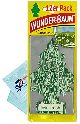 12 Stück Everfresh Wunder-Baum Lufterfrischer Duftbaum