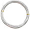 Craft Wire 1.5mm 10m Anodized Silver Aluminum Wire for Bead Making Art Craft DIY Embellishment Decoration Florist Supplies (Silver)