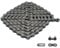 Hycline Bike Chain Single Speed,Bicycle Chain 1/2x1/8 Inch,Special Steel for Road Mountain Racing Cycling (114 Links)