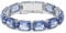 Swarovski Millenia Armband, Violetter, Rhodinierter Damenarmreif mit Strahlenden Swarovski Kristallen