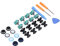 Kit Joystick per One, Parti di Ricambio per Controller One Compatibile con Controller Regolare S 1st Elite 360(QM21071011 (colore puro))