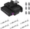 eMagTech 6 Pin Auto Rücklicht Rücklicht Stecker Anschluss 61132359993 Kompatibel mit BMW 1 2 3 4 Serie F20 F21 F22 F23 F28 M2 F30 F31 F32 F33 F36 6 Pin E. Elektrischer Anschluss ctor