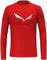 Salewa Solidlogo Dry Long Sleeve Tee Men, Flame, 3XL