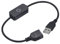 sourcing map Touch Dimmer Switch 5-24V Connettore USB Adatto Interruttore tattile in linea per luce LED Nero