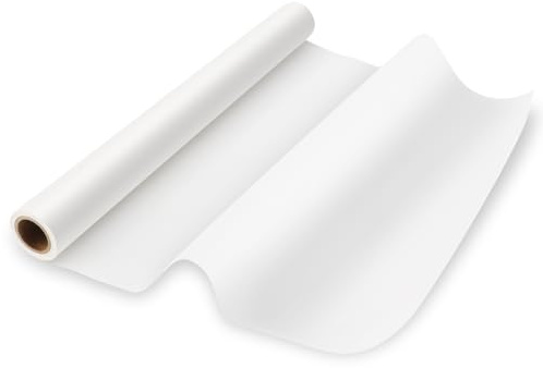 Schneidern Transparentpapierrolle Schnittmuster Papier Originalpapier 45,7 cm 44 cm breit Transparentpapier Rolle Hohe Transparenz klare Tintenaufnahme Muster Papier zum Nähen Zeichnen