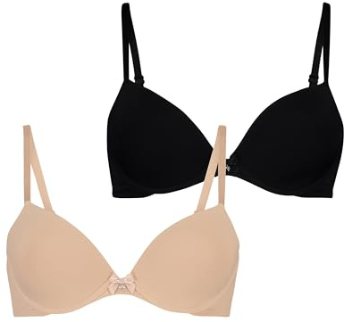 HUNKEMÖLLER Doppelpack Vorgeformter Bügel-BH - Rugby tan - 80B