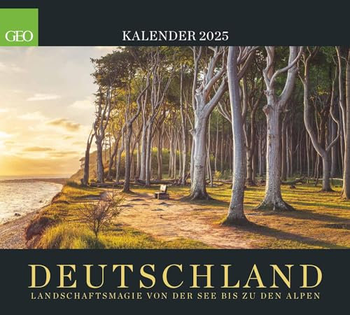 GEO - Deutschland 2025 - Wandkalender - Poster-Kalender - Landschafts-Fotografie - 50x45: Landschaftsmagie von der See bis zu den Alpen: Landschaftsmagie von der See bis zu den Alpen