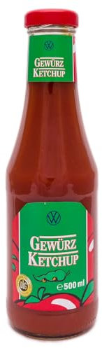 D.LINE VW Gewürz Ketchup 500ml Flasche, 3er SET