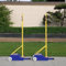 Badminton-Netzständer, Outdoor-Badmintonnetz mit Ständer, Familie, Freunde, Volleyball/Pickleball/Tennis/Ballspiel, Sport-Zugausrüstung, höhenverstellbar 1,5 m – 1,7 m