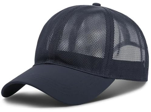 ATMACA Cap Männer Frauen Sommer Full Mesh Baseball Cap Schnell Trocken Kühlen Sonnenschutz Wandern Golf Laufen Einstellbare Gorras-D-Nb