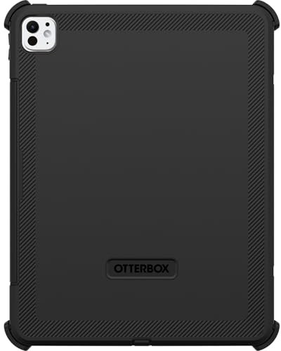 OtterBox Defender Hülle für iPad Pro 13 (2024), ultrarobuste Schutzhülle mit integriertem Displayschutz, 2X nach Militärstandard getestet, Schwarz, Keine Einzelhandelsverpackung