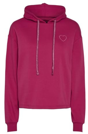 Pieces Damen Pcchilli Ls Heart Hoodie Noos Bc Pcchilli Ls Heart Hoodie Noos Bc (1er Pack)