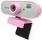 WMJDAR 1080P HD Webcam, Pro, with 120° Wide Angle, Microphone, for Conferencing, Live Streaming, Recording, Compatible with Skype/Zoom/YouTube/Teams, Windows, Linux, and macOS (Pink 2kWebcam)