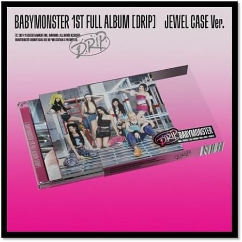 BABYMONSTER DRIP 1st Full Album [JEWEL CASE VER]