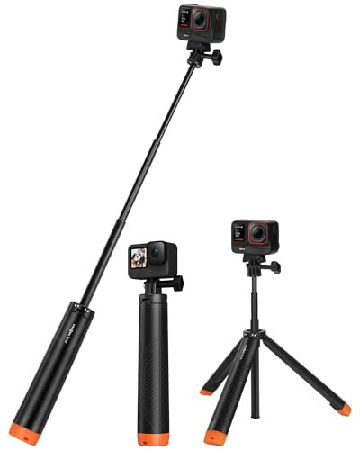 Vkesen Palo Selfie Trípode Flotante para GoPro, Flotante Mango Compatible con GoPro Hero 13/12/11/10/9/8/7/Max, dji Osmo Action 5 Pro/4, Insta360 Ace Pro Cámaras de Acción