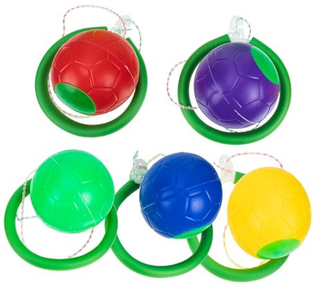JOINPAYA Jouets De Cheville pour Enfants Jeu De Sport en Plein Air pour La Coordination Et Le Fitness 6 Pièces Couleurs Mélangées