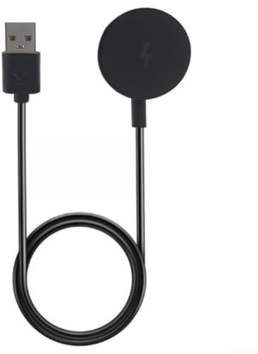Smartwatch Charger for Fossil Models Q Gen 1, Gen 2 Founder & Wander Reliable Magnetic Charging Solution (black)
