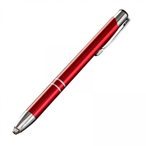 F Fityle 5X Kugelschreiber, LED Stiftlampe, Geschenk, Glatte Beleuchtete Spitze, Stiftpresse, Kugelschreiber, Schreibstift für Zuhause, Meetings, Journaling,