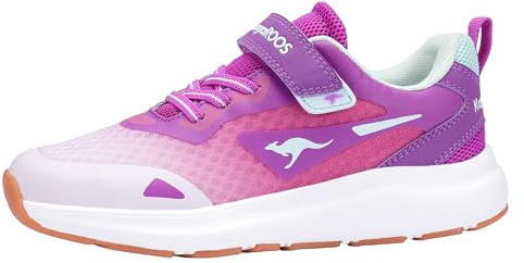Kangaroos Unisex Kinder Kb-Pang Ev Sneaker, Dusk Violet Mint, 34 EU