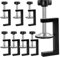 Pack of 8 C Clamps, Clamp Clamps, 10-57 mm Table Clamp, Universal Bracket Clamping Tools, C Clamp for Welding, Carpenters, Building, Woodworking DIY
