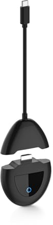 AIMIBO Wireless HDMI Sender – Muss mit Empfänger gepaart Werden, USB C & HDMI in einem TX – 165FT/50M (Blau)