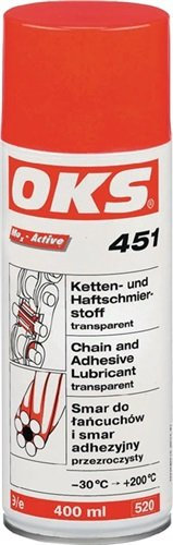 OKS Ketten- und Haftschmierstoff OKS 451 400ml wasserbeständig, 12 Stück
