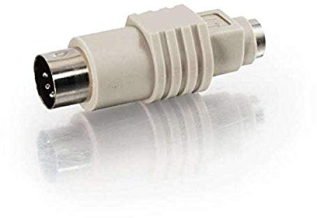 C2G 02475 PS/2 Female to AT Male Keyboard Adapter, Beige