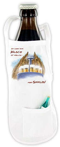 die stadtmeister Mini-Flaschenschürze: Ein Leben ohne Kölsch ist möglich, aber sinnlos!