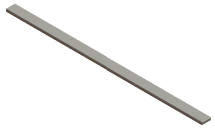 KESSEL 680428 - Edelstahleinleger für Duschrinnen l=1050 mm