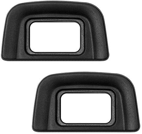 Eyecup,Fotover Camera DK-20 Eyecup Replacement Eyepiece for Nikon D5500 D5300 D3400 D3300 F65 F75 D40 D50 D60 D70s D5100 D3200 D3100, 2 Pack