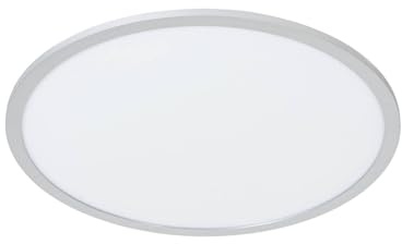 Lindby LED Deckenleuchte Narima (Modern) in Alu (1 flammig,) - Lampe Deckenlampe Küchenleuchte