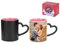 Heat Color Changing Cup Magic Mugs Personalised Mug Gift with Photo Picture for Women Men Couples Custom Mugs Tea Cups Coffee Mugs Ceramic Mug with Foldable Spoon for Christmas Birthday Anniversary