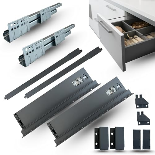 Schublade im Set Modell Slim - Ariane S INDAUX (H 170 mm - T 450 mm)