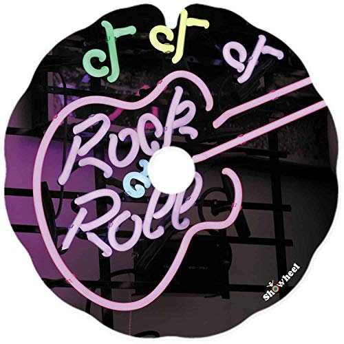 Flasque: Protège-Rayons Fauteuil Roulant (Paire) pour Main Courante de 49,51 à 50,50 cm de Diam. Extérieur, Fixation Plate - Rock and roll