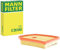 MANN-FILTER C 26 040 Filtro dell'aria - per Autovetture + veicoli commeriali