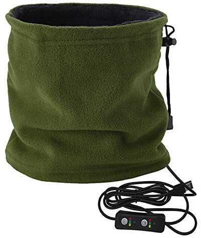 USB Loop Schal Damen Winter Beheizter Schal Unisex Halstuch Waschbarer Heizschal USB Nackenwärmer Elektrisch Halswärmer Schlauchschal Winterschal Halstücher Schlaufenschal