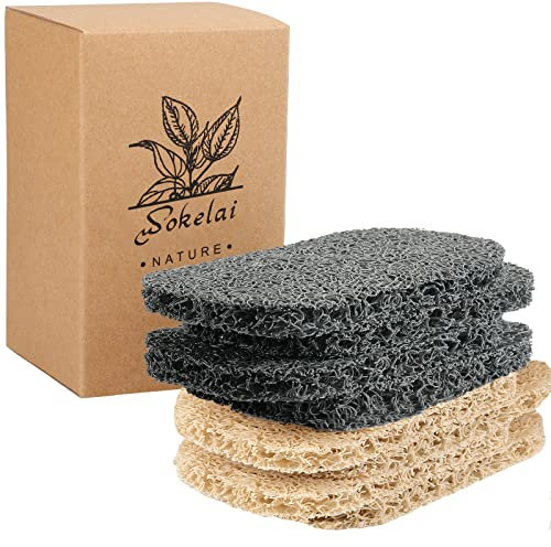 8 Stück Seifenhalter Seifenspender Seifenschale wiederverwendbar rutschfest für Dusche Bad Küche Arbeitsplatte BPA(4Grau,4Beige)