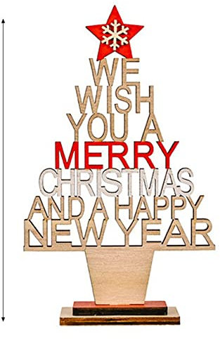 Weihnachtsdekoration aus Holz, hohl, Weihnachtsbaumschmuck, Weihnachten und Neujahr, kreative Fensterdekoration für Zuhause, Partydekorationen, Multi, Russische Föderation
