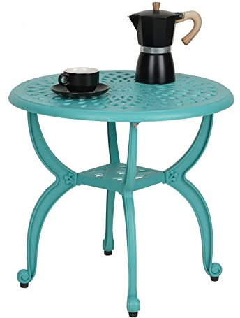 fang Beistelltisch (rund, blau)