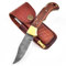MAQSON Damast Taschenmesser Handgefertigt Klappmesser Damaskus Damaszener 599EA