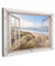 MuchoWow© Leinwand Bilder 90x60 cm Wanddeko Wohnzimmer Aesthetic Room Decor Deko Zimmer Wandbilder Modern Fensterblick - Meer - Strand - Dünen - Maritim