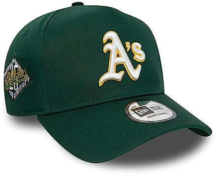 New Era Oakland Athletics Snapbackcap grün 25. Jubiläumg Sidelogo verstellbar Teamlogo Kappe - One-Size