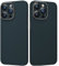 memumi Carbon Hülle für iPhone 15 Pro, 0,5 mm Superdünne, Hülle aus echter Aramidfaser [100% Aramidfaser] mit Fallschutz in Militärqualität für iPhone 15 Pro -Blau